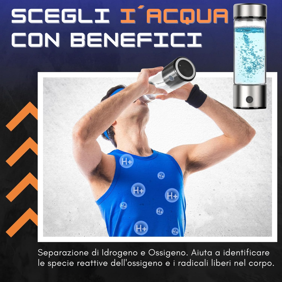 Bottiglia Idrogenatrice d'Acqua